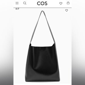 COS Slouchy Leather Shoulder Bag